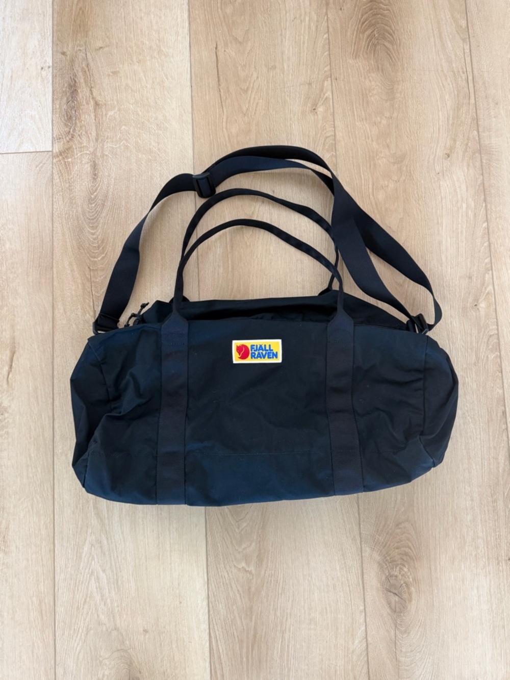 Fjallraven Duffle Bag. Used lightly. Still has plenty of life left.